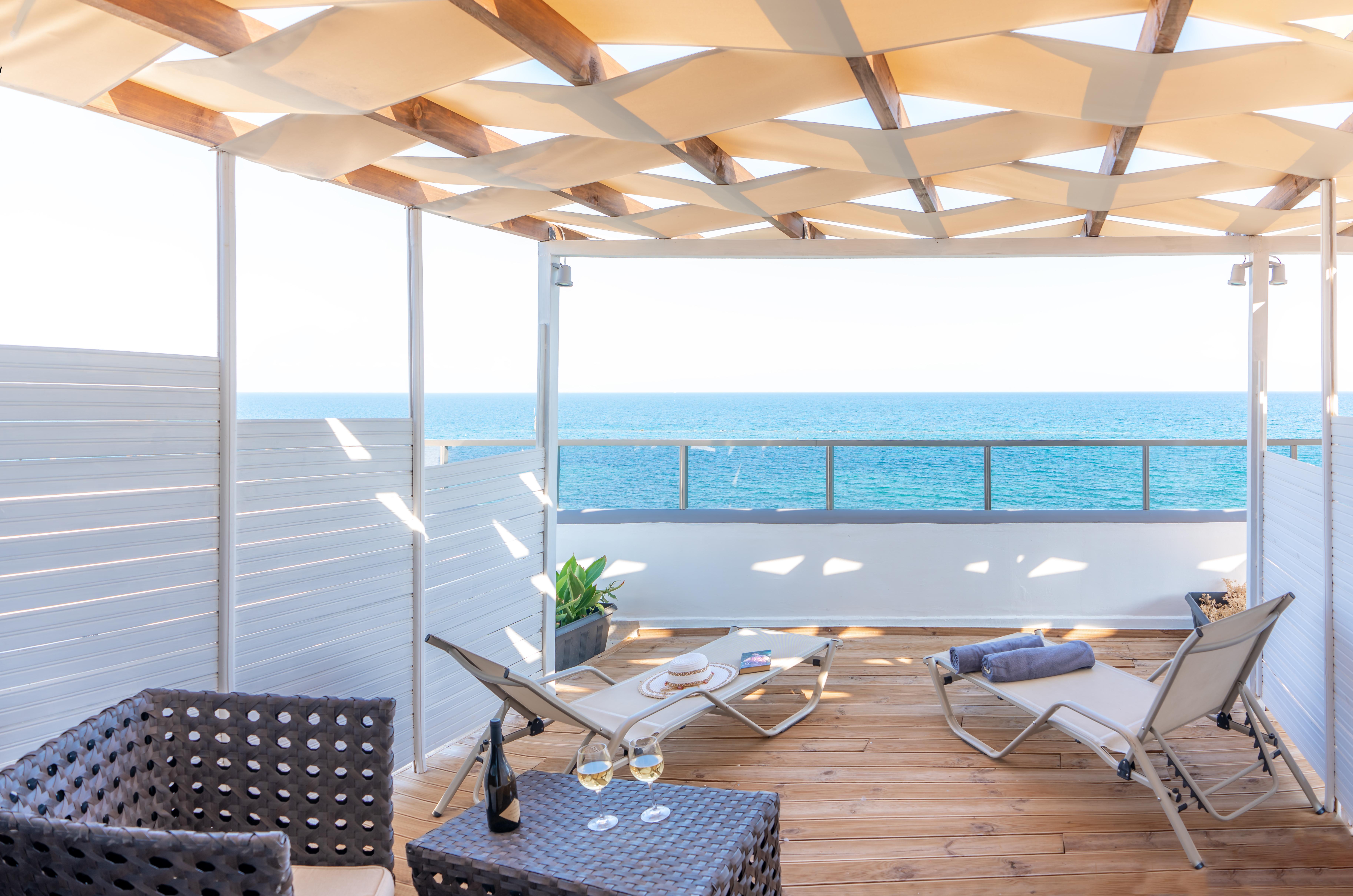 Paralia Beach Boutique Hotel Bagian luar foto
